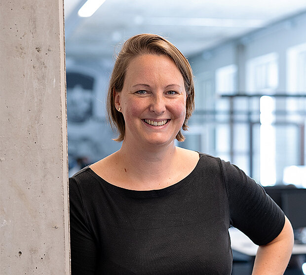 Portraitfoto von We are Family CEO & Co-Founder Rebecca Duden