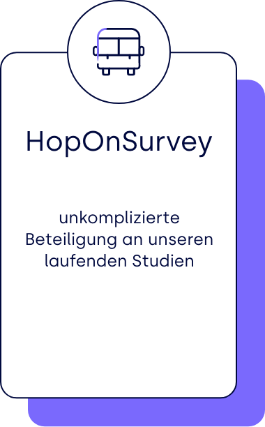 We are Family Research Angebot "HopOnSurveys"