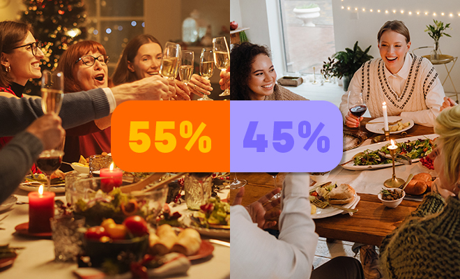 Gen Z dekoriert an Weihnachten klassisch