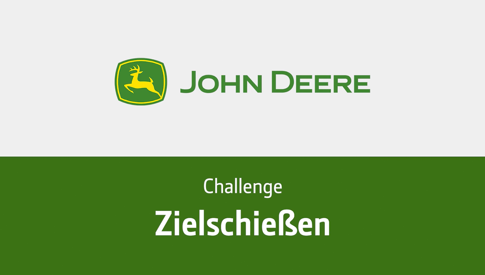 Grafik John Deere Zielschießen
