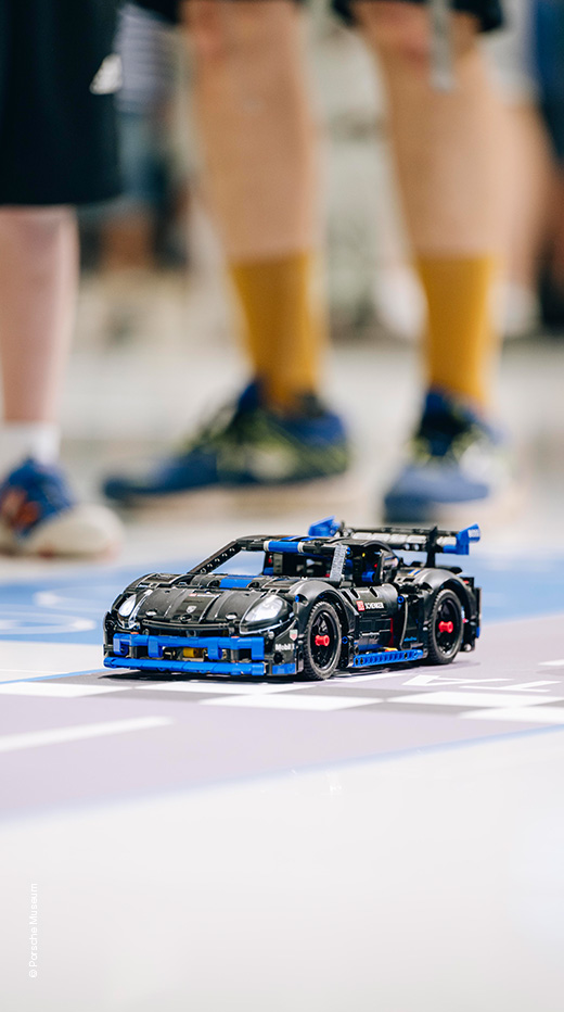 Miniatur Porsche aus Lego