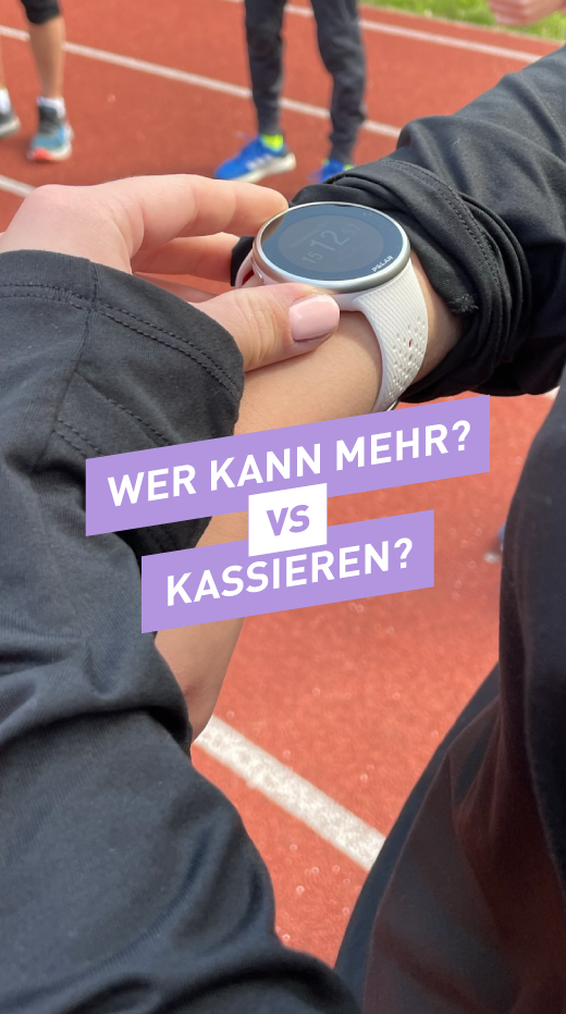 Bild aus einem TikTok der Young Employer Branding Kampagne für Intersport Schoell