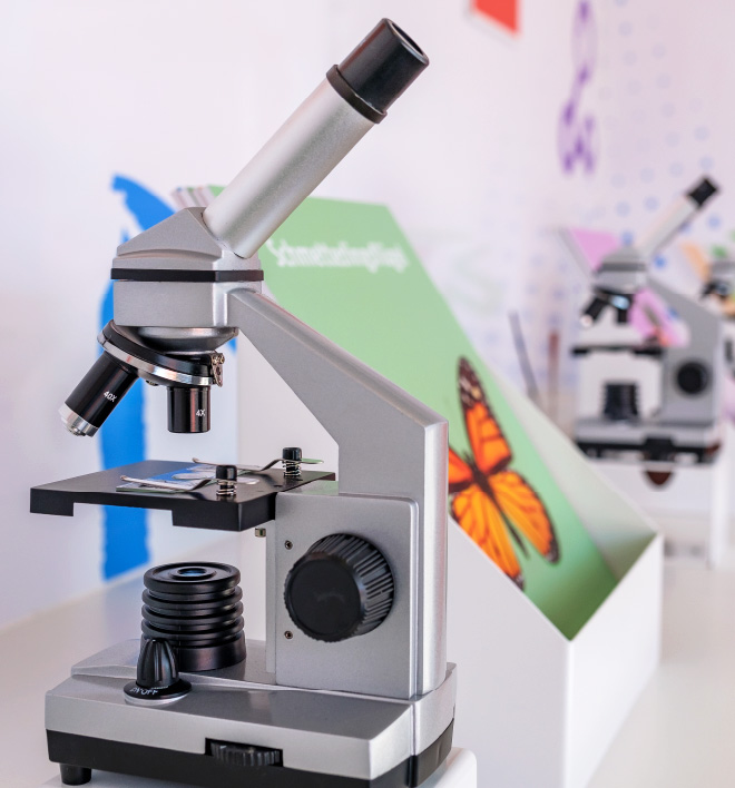 IdeenExpo: Mikroskop